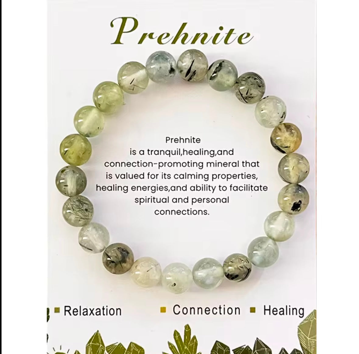 Prehnite Bracelet