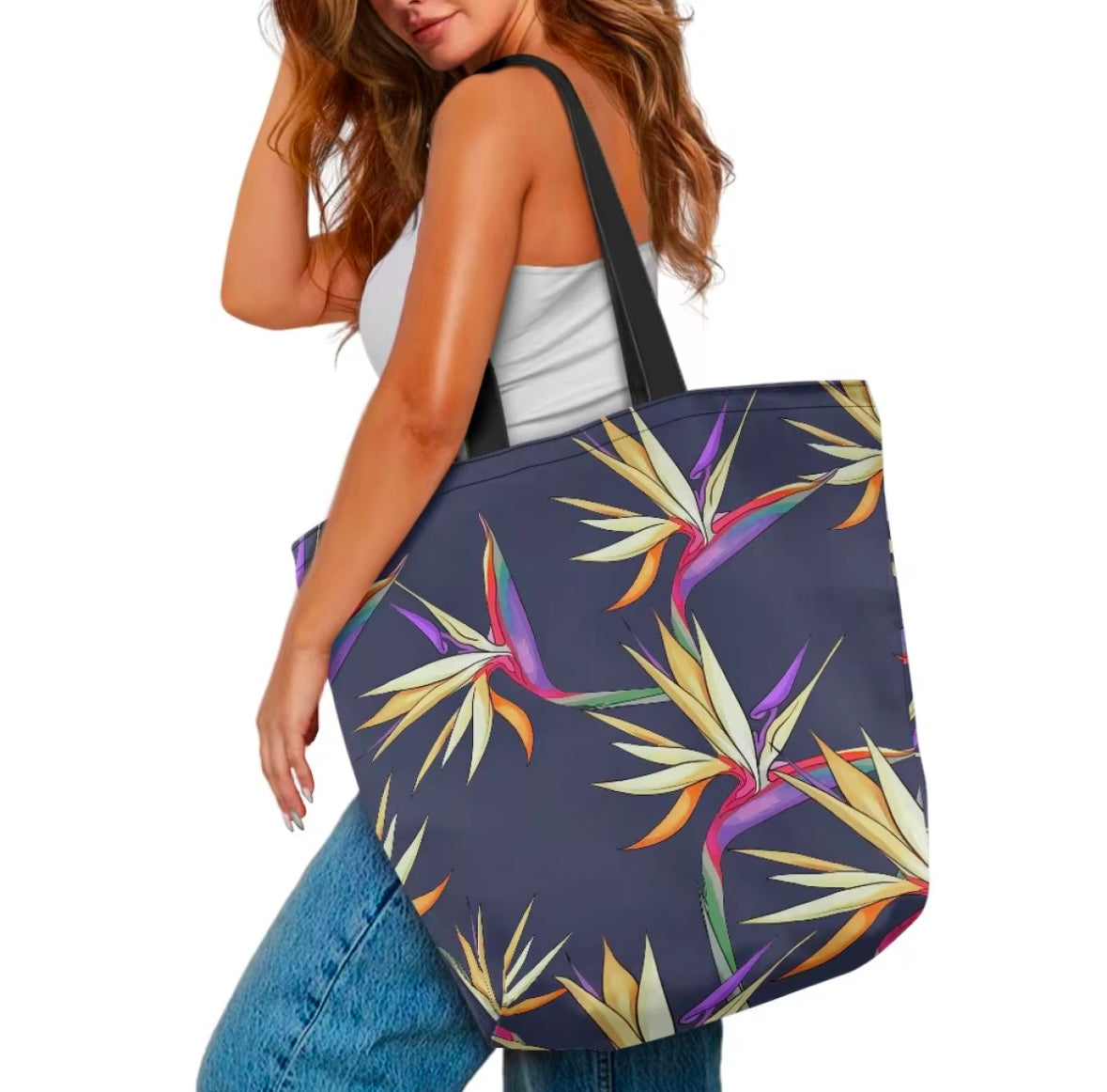 Birds Of Paradise Canvas Bag