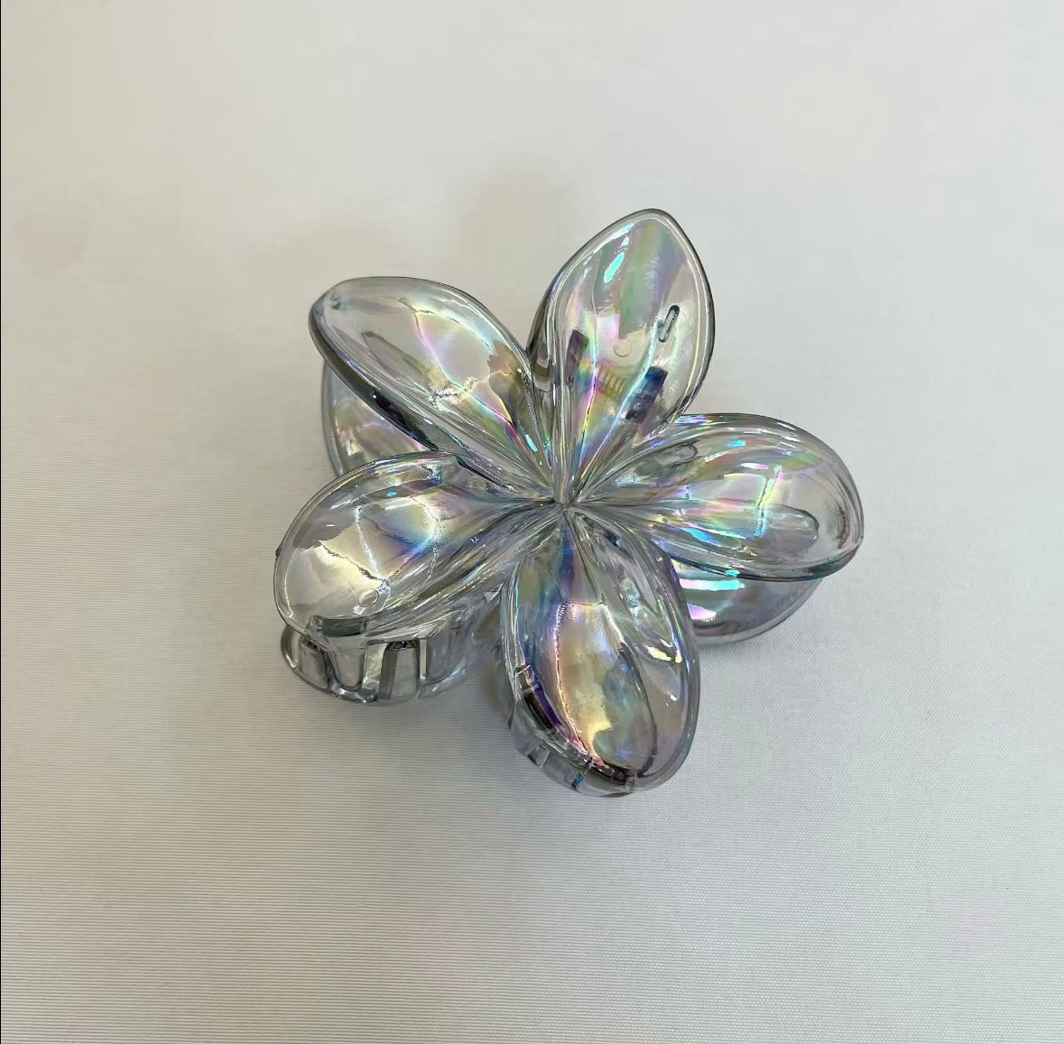 Plumeria Flower Hair Claw Clip