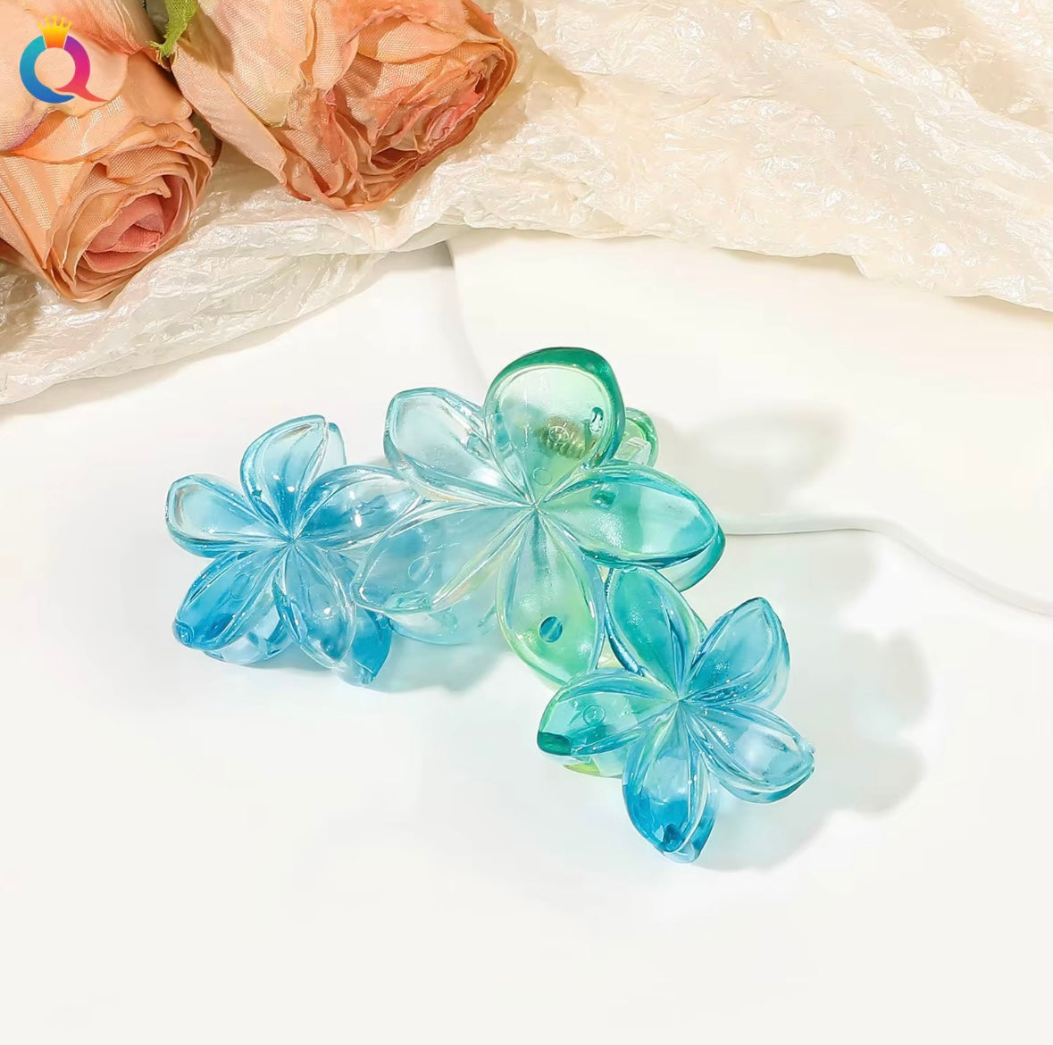 Cute Hawaiian Flower Hair Clip
