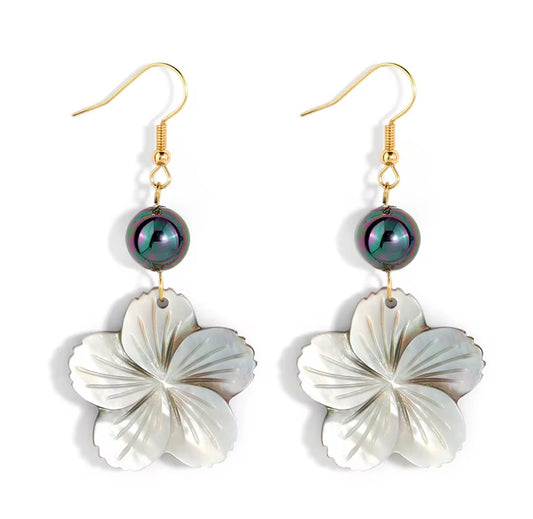 Hibiscus Earrings