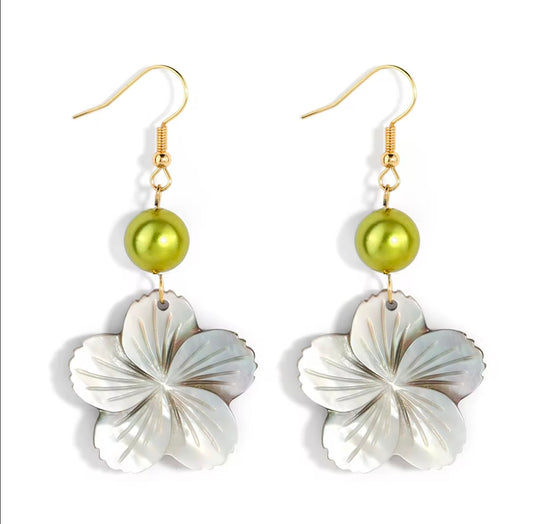 Hibiscus Earrings