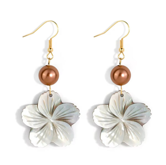 Hibiscus Earrings