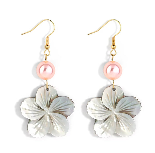 Hibiscus Earrings