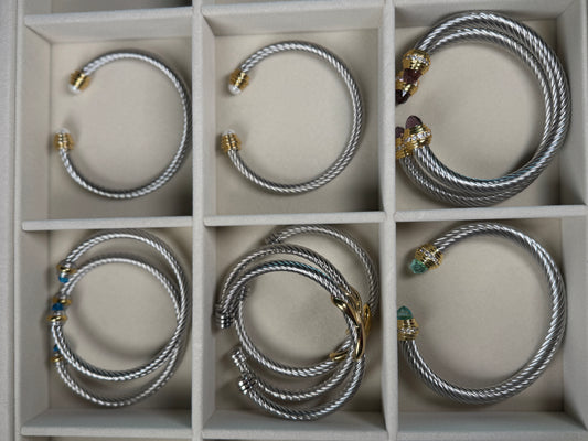 Wire Cuff Bracelets