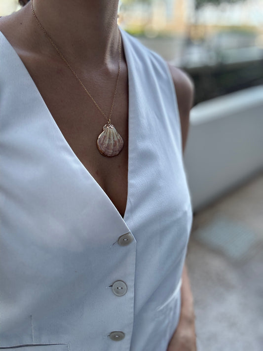 Sunset Shell Necklace