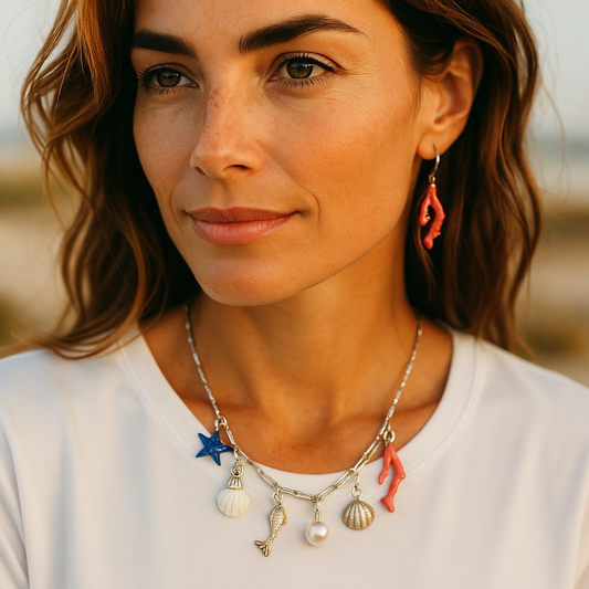 Ocean Charm Necklace